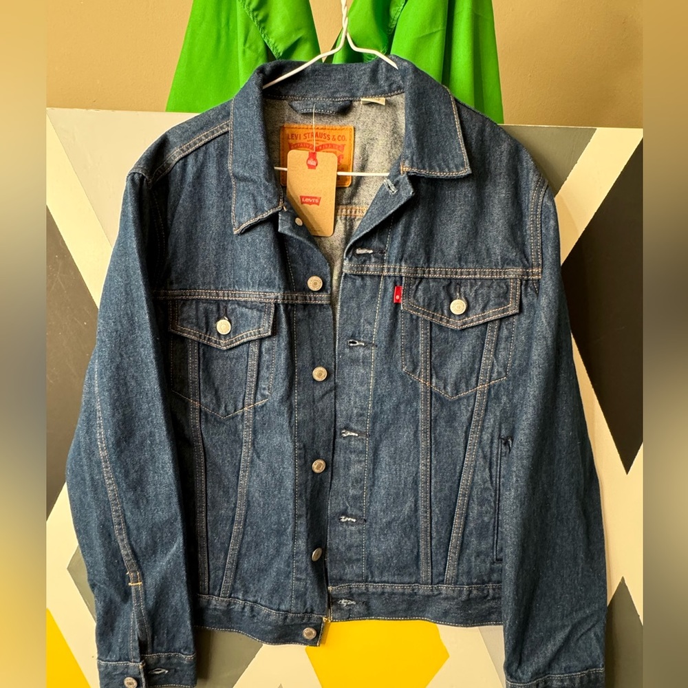 Levis jean jacket mens size Small